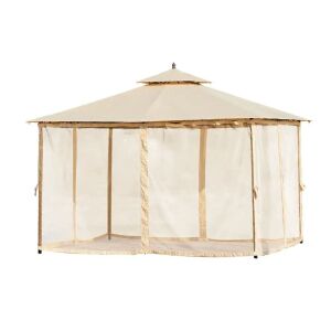 10'x12' Outdoor Canopy Gazebo - Cream