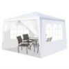10' x 10' Party Tent Outdoor Gazebo Wedding Canopy w/4 Side Walls