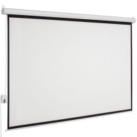 100" 4:3 Motorized Projector Screen 80" x 60" Viewing Area with Remote Control