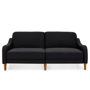 Black Two Person Couch