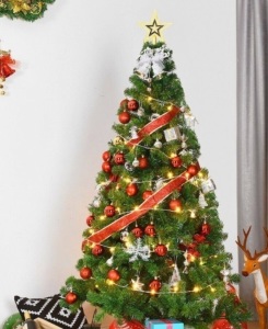 6 Ft Green Pvc Artificial Christmas Tree