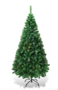 5 ft. Green PVC Hinged Artificial Christmas Tree