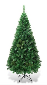 5 ft. Green PVC Hinged Xmas Pine Artificial Christmas Tree