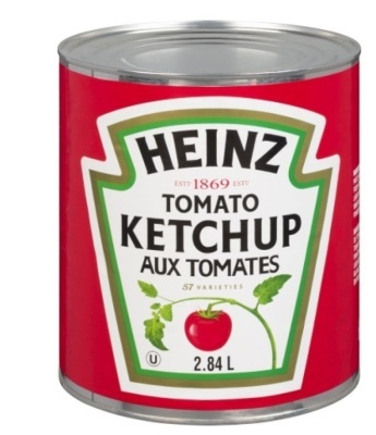 156 Cans Heinz Tomato Ketchup, 2.42L