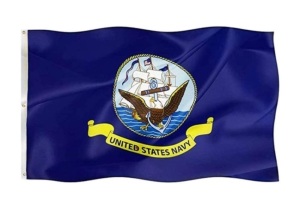 Large US Navy Flag