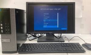 Dell Optiplex 790 Desktop Computer w/ 19" Monitor, Keyboard, Mouse