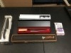 Lot of (4) Various Knives & 4 Piece Set Knife Organizer - Appear New&nbsp;