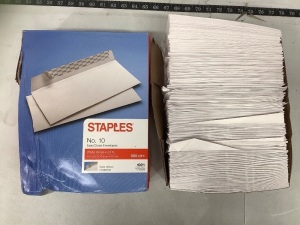 Lot of (2) Boxes of Envelopes