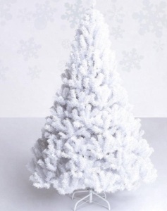 5 ft. Artificial PVC Christmas Tree with Stand, White