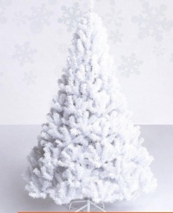 5 ft. Artificial PVC Christmas Tree with Stand, White