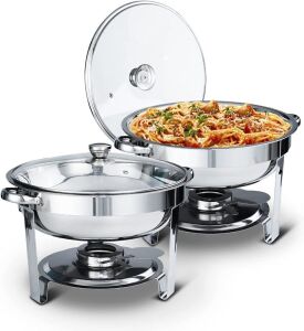 2-Pack Chafing Dish - 4qt Capacity