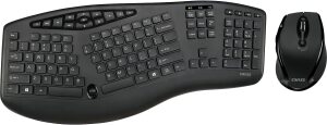 Wireless Ergo Keyboard and Optical Mouse