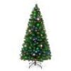7ft Fiber Optic Artificial Christmas Pine Tree w/ 280 Lights, Stand