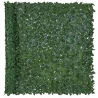 Lot of (4) Outdoor Faux Ivy Privacy Screen Fences - 96x72in