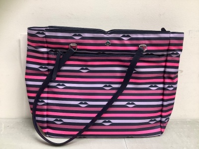 Kate Spade, Authenticity Unknown, Jae Lip Printed Large Bag, Retails: $229.00