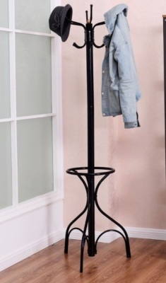 Vintage Metal Coat Stand, May Be Missing Hardware