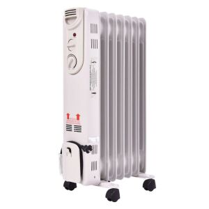 1500W Electric Oil-Filled Radiator Space Heater