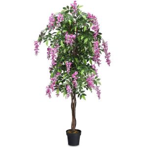 6' Artificial Wistera Silk Tree