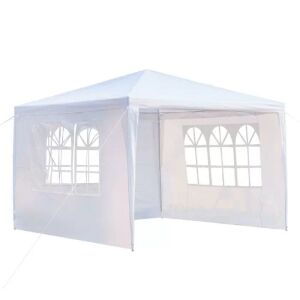 10'x10' Outdoor Canopy Tent - White