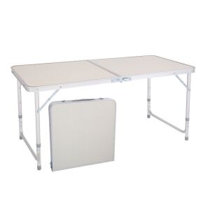 Aluminum Height-Adjustable Folding Table