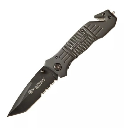 Smith & Wesson Extreme Ops Tanto Lockback Folding Knife, Appears New