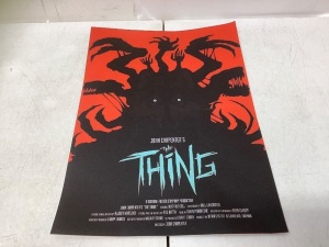 Lot of (6) Mini Movie Posters "The Thing"