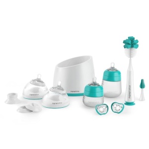 Complete Baby Feeding Set for Breast Milk and Formula - Missing Nipple Covers