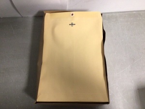 Case of (100) 10x13" Manila Heavy Duty Clasped Gummed Envelopes