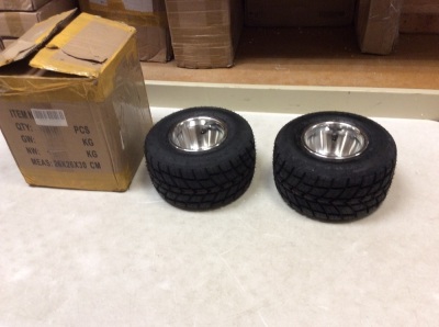 Set of SunF Go Kart Tires - Appear New 