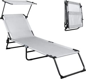 Folding Chaise Patio Chair