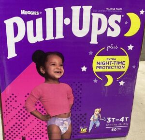 60-Count Huggies Pull-Ups Nighttime Training Pants