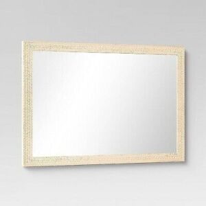 24"x36" Wall Mirror - Natural Wood Finish