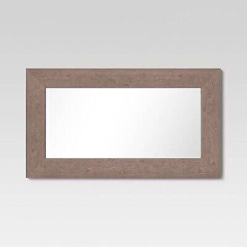 20"x36" Wall Mirror - Walnut