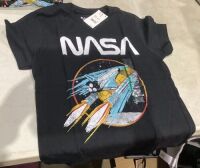 Lot of (19) NASA Kids T-Shirts - (8) Kids Small, (11) Kids Medium