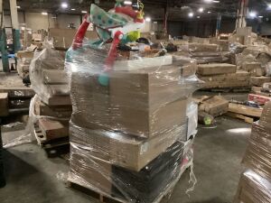 Pallet of Amazon Returns - Items May Be Incomplete or Broken