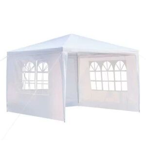 10'x10' Outdoor Canopy Tent - White