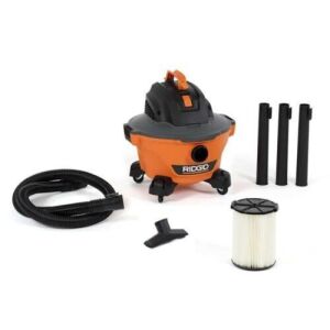 Rigid 6-Gallon Wet/Dry Vacuum