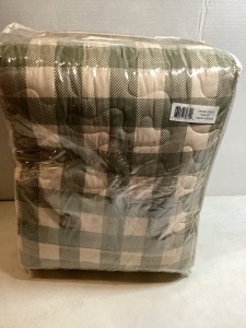 Moose Creek Checked Bedding Set, King