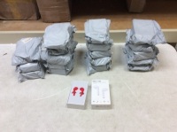 Lot of (19) HBQ-i7 Twins Wireless Earbuds, Red - New