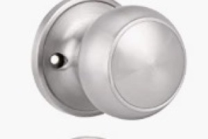 10 Probrico Classic Closet Door Knobs, Satin Nickel