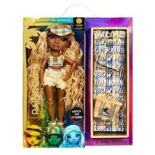 Lot of (2)&nbsp;Rainbow High Pacific Coast Harper Dune Fashion Dolls