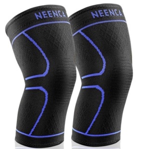 NEENCA Knee Brace Compression Sleeve 2 Pack, L