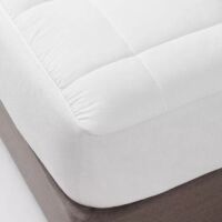 Threshold&nbsp;Waterproof Down Alternative Mattress Pad - Queen Size