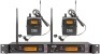 XTUGA RW2080 Rocket Audio Whole Metal Wireless in Ear Monitor System 2 Channel 2 Bodypack Monitoring with in Earphone Wireless Type Used for Stage or Studio - Appears New&nbsp;&nbsp;