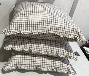 Lot of (3) Threshold Studio McGee Pillows