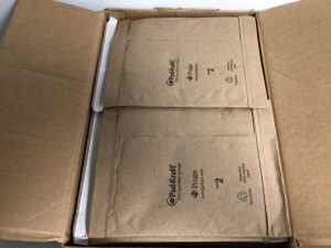 Pad Kraft Bubble Mailers, Approx. 50ct