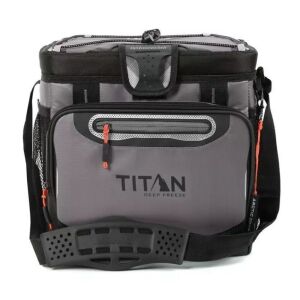 Lot of (2) Titan Deep Freeze 16qt Zipperless Hardbody Coolers