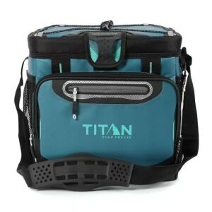 Lot of (2) Titan Deep Freeze 16qt Zipperless Hardbody Coolers