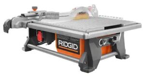 6.5 Amp Corded 7" Table Top Wet Tile Saw