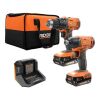 18V Drill and Impact Driver Set